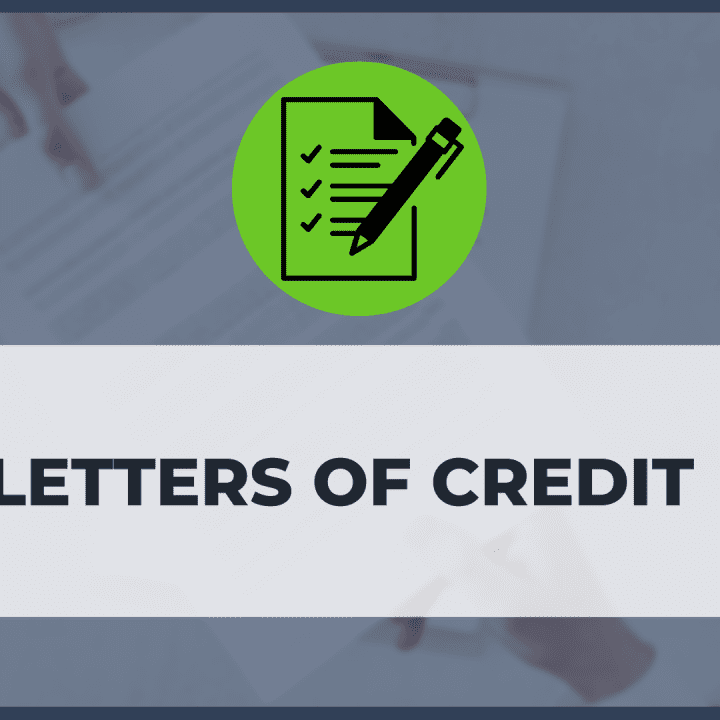 decorative graphic. letter of credit.